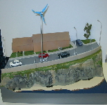 Wind turbine prototype model (1:100)